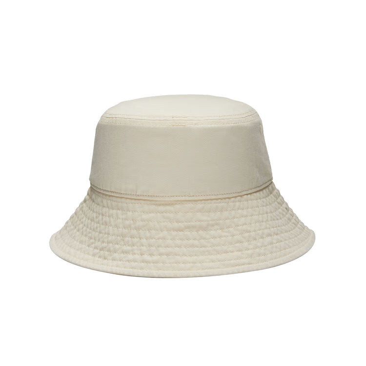 Cappello da pescatore Unisex monocromatico Bianco retro