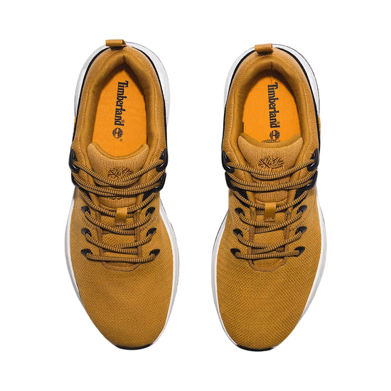Sneakers Uomo Basse Stringate Sprint Trekker Giallo