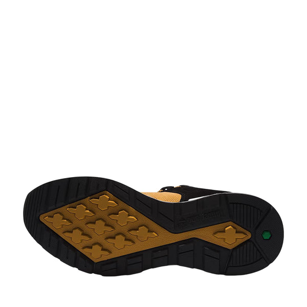 Sneakers Uomo Basse Stringate Sprint Trekker Giallo suola