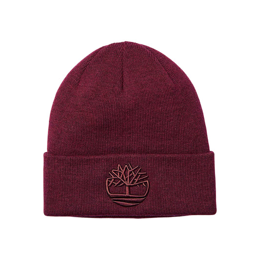 Berretto Unisex con ricamo 3D Bordeaux