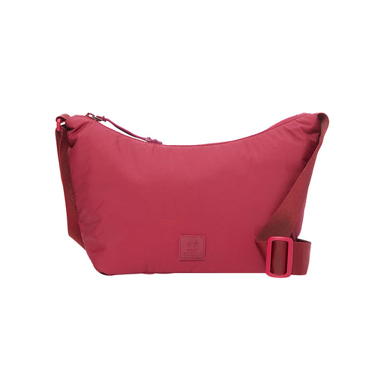 Borsa trapuntata in nylon Fucsia