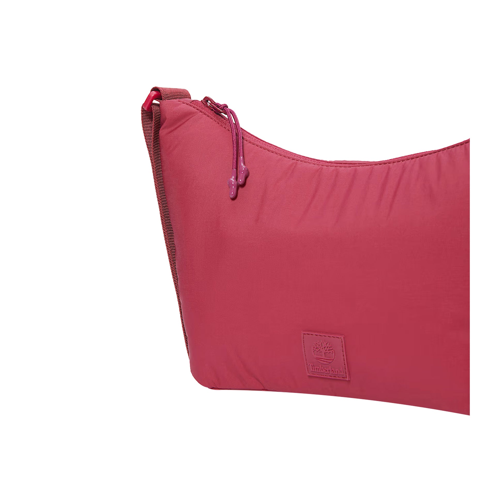 Dettaglio ravvicinato Borsa trapuntata in nylon Fucsia