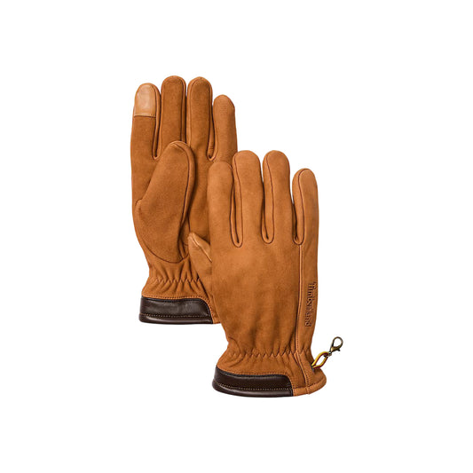 Guanti Unisex in nabuk Winter Hill Giallo