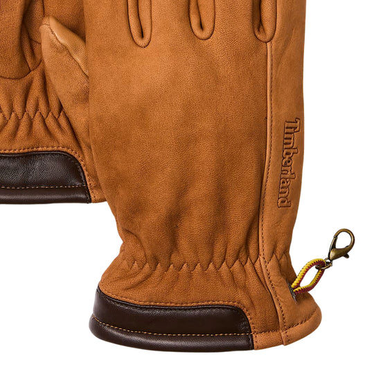 Guanti Unisex in nabuk Winter Hill Giallo 