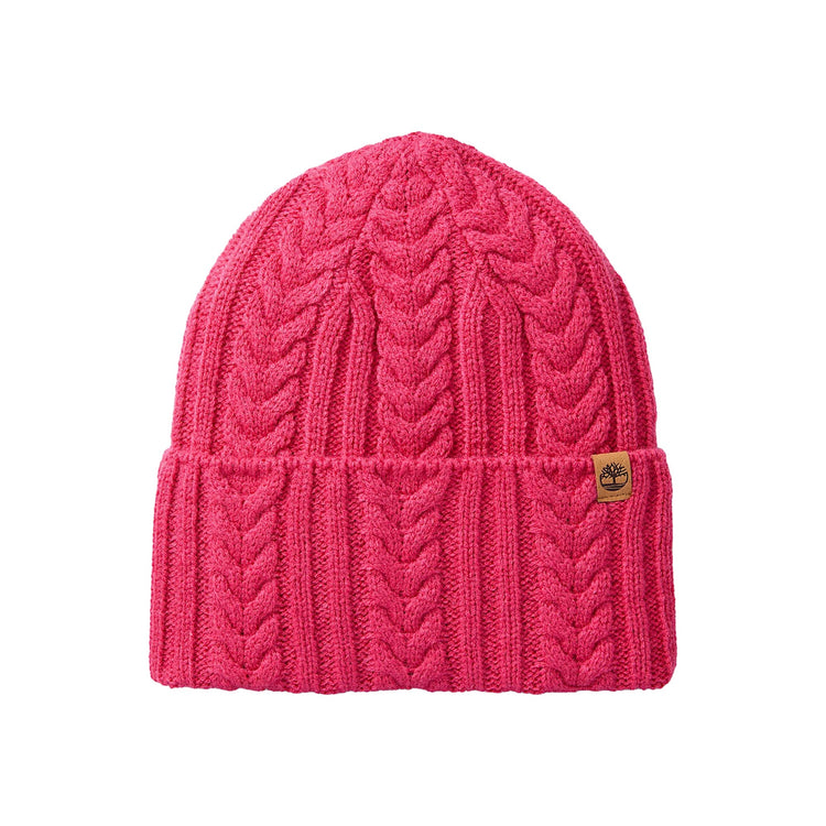 Berretto Donna a trecce Rosa