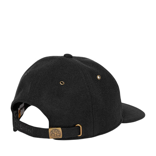 Berretto Uomo in lana all over Nero retro