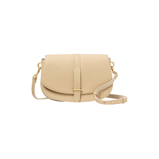 Borsa a tracolla Donna in Pelle Tuckerman Beige