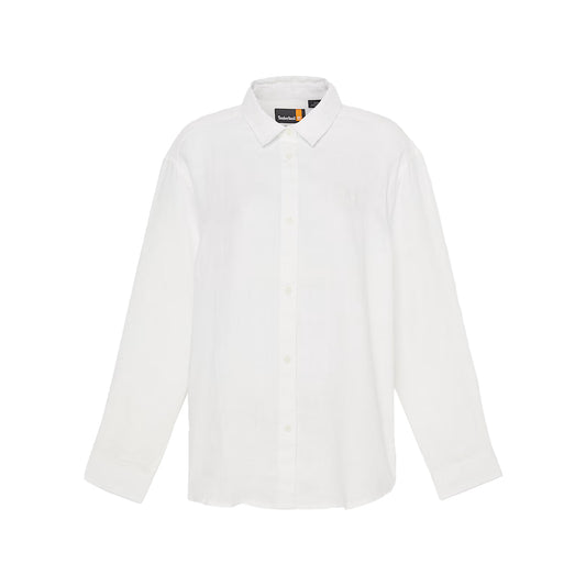 Camicia in Lino da Donna in bianco