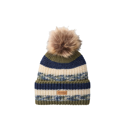 Berretto Uomo in maglia pesante con pompon