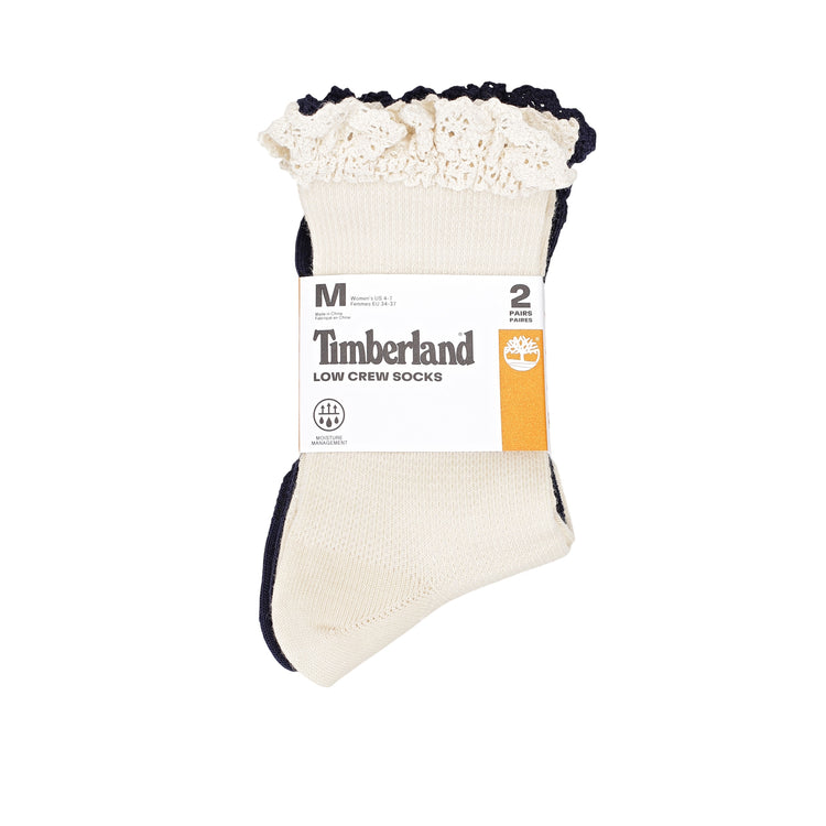 Confezione 2 paia di calzini Donna con volant