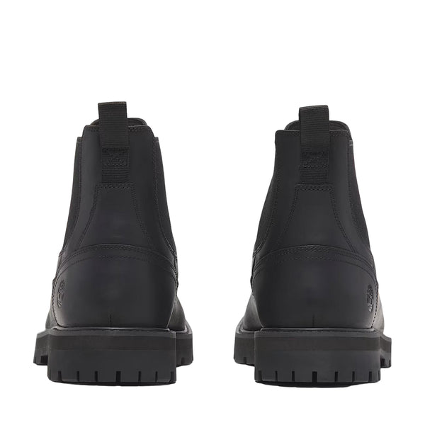 Stivali Uomo Chelsea Britton Road Nero retro