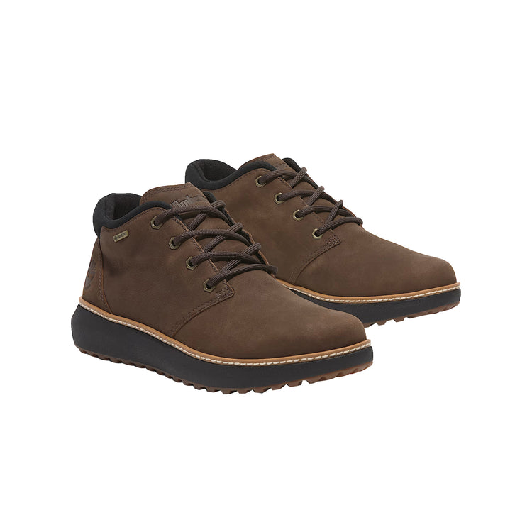 Stivali Uomo Chukka Hudson Road Gore-Tex marrone scuro