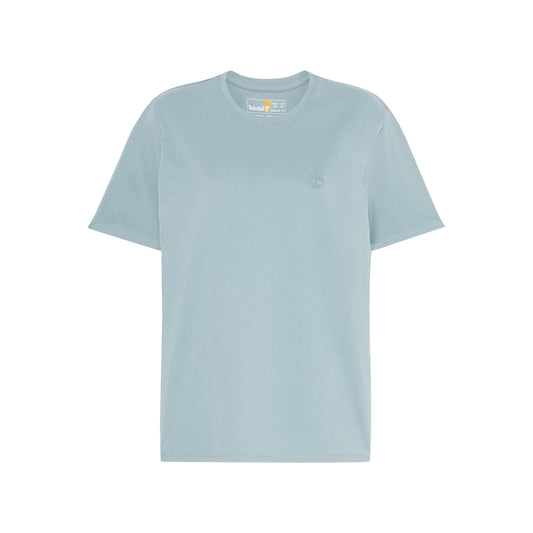 T-shirt Dunstan da Donna in celeste