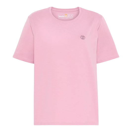 T-shirt Donna Dunstan tinta unita rosa