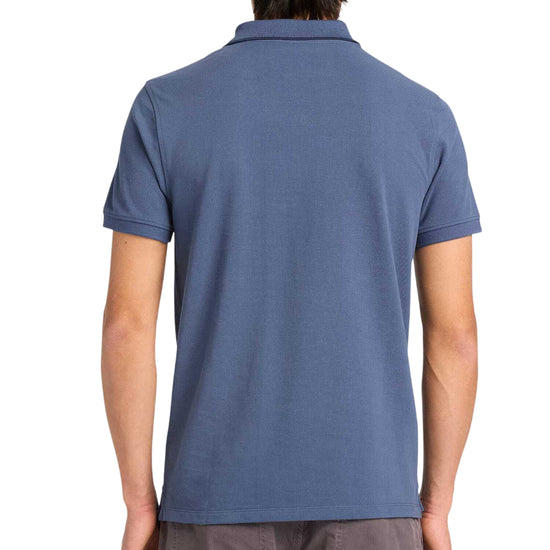 Polo Uomo MIllers Rivers Blu modello retro