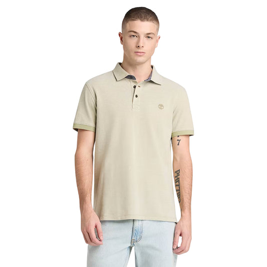 Polo Uomo Oxford Maniche Corte Baboosic Brook beige