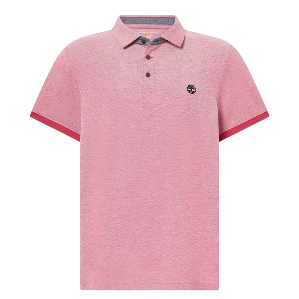 Polo Uomo Oxford Maniche Corte Baboosic Brook rosso