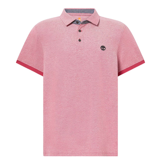 Polo Uomo Oxford Maniche Corte Baboosic Brook rosso