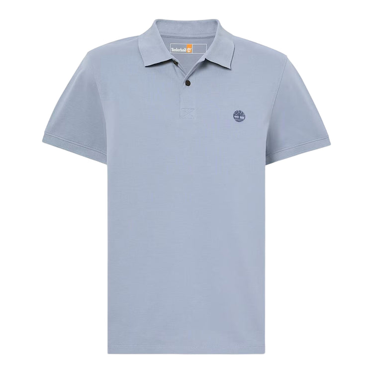 Polo Uomo azzurra MILLERS RIVER Short Sleeve 