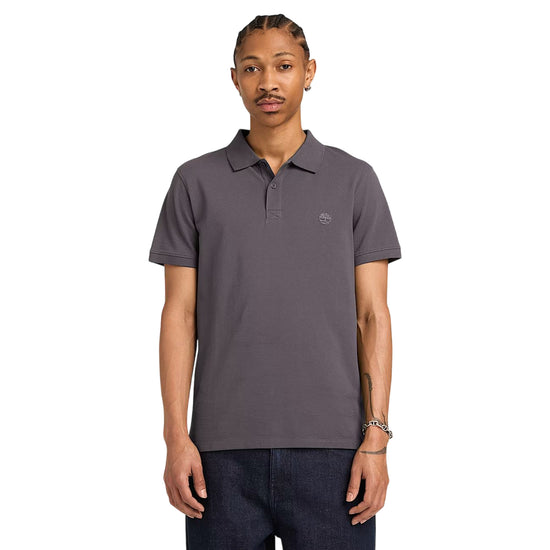 Polo Uomo MILLERS RIVER Short Sleeve Grigia