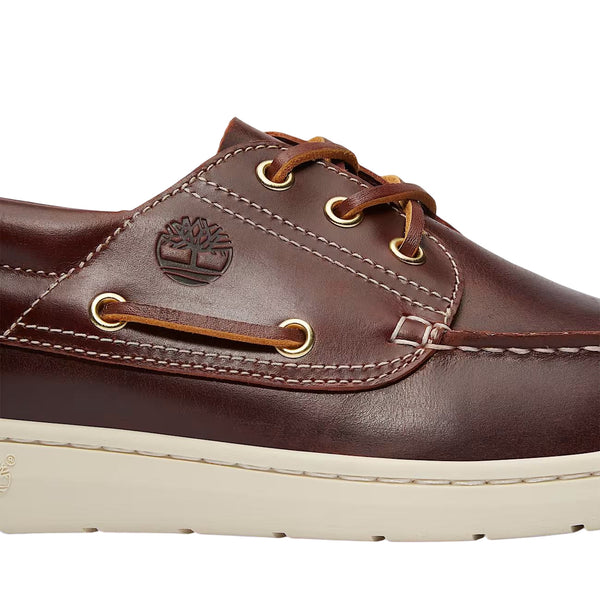 Scarpa da Barca Uomo Portofino Pier Bordeaux dettaglio