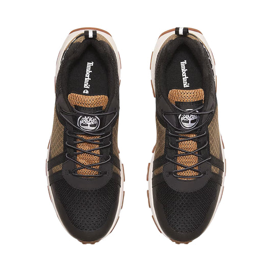 Sneakers Uomo con tomaia in ReBOTL Gialle, con logo laterale