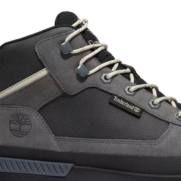Sneakers Uomo Field Trekker Mid Grigio dettaglio