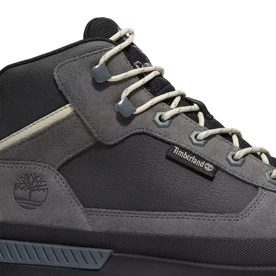 Sneakers Uomo Field Trekker Mid Grigio dettaglio