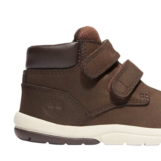 Scarponcino Bambino Toddle Tracks Mid Marrone scuro dettaglio