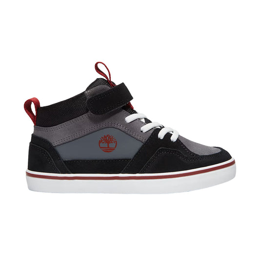 Sneakers Bambino Stone Jump Velcro con inserti scamosciati