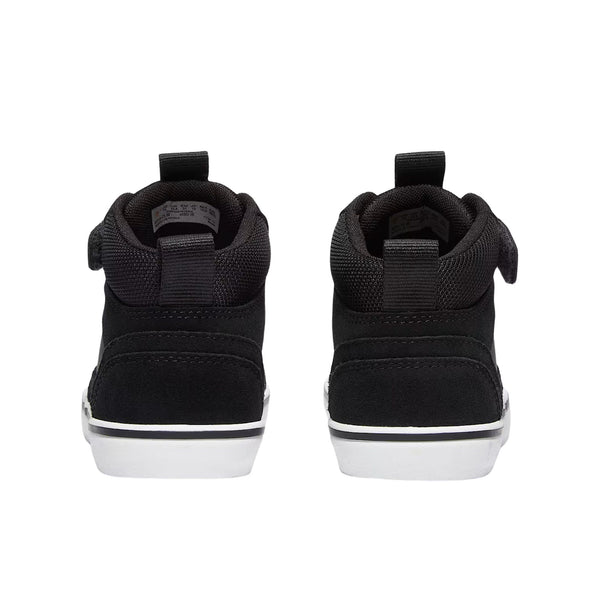 Sneakers Junior Stone Jump Velcro Nero, con inserti scamosciati