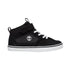 Sneakers Junior Stone Jump Velcro Nero, con inserti scamosciati