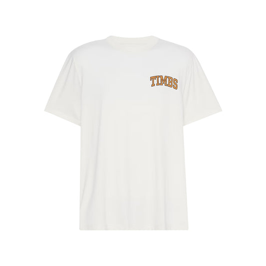 T-shirt Uomo con Grafica TIMBS Bianco