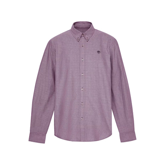 Camicia Uomo Oxford Viola