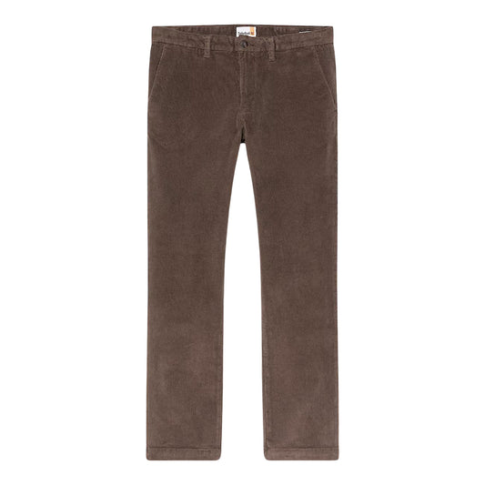 Pantaloni Uomo Claremont in velluto a coste Marrone