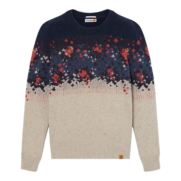 Maglione Uomo Fair Isle Beige