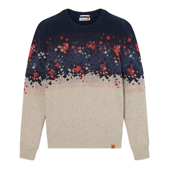 Maglione Uomo Fair Isle Beige