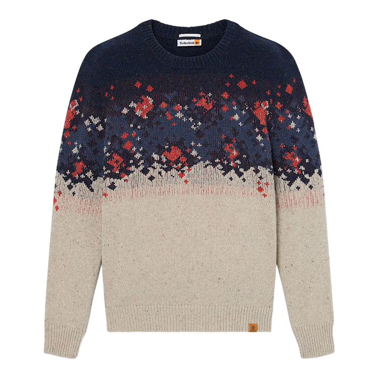 Maglione Uomo Fair Isle Beige