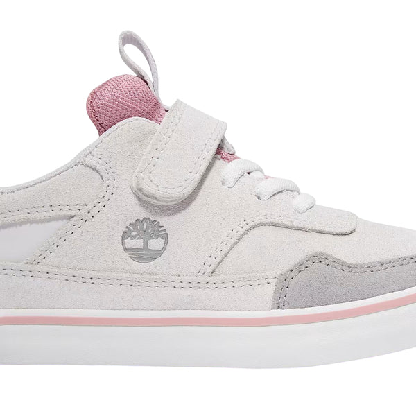 Sneakers Bambina con fodera in tessuto ReBOTL ed inserti Rosa