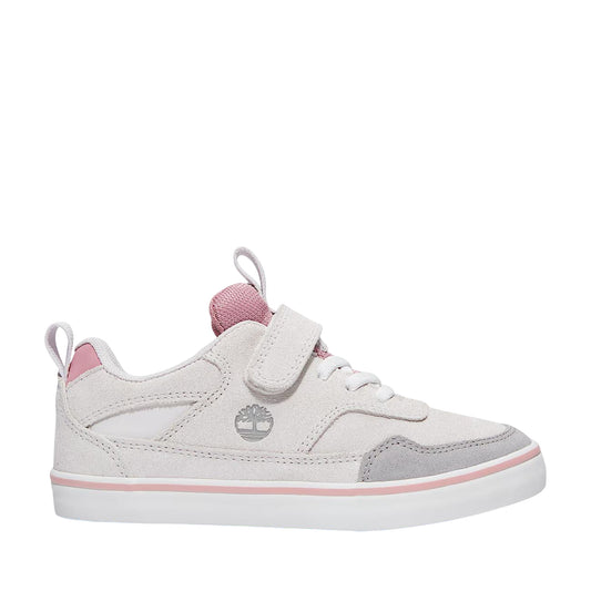Sneakers Bambina con fodera in tessuto ReBOTL ed inserti Rosa