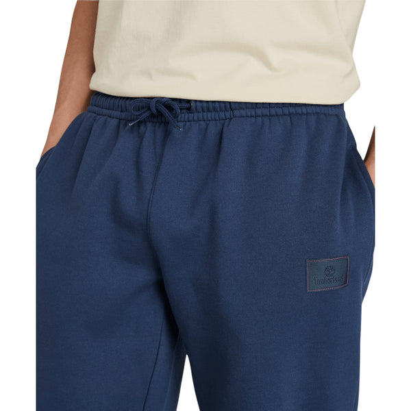 Pantaloni Unisex con logo in silicone Blu dettaglio