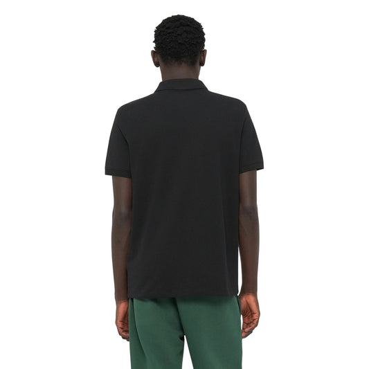 Polo Uomo Nera Silicon Badge 