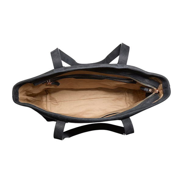 Borsa Tote Donna in pelle nera interno