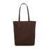 Borsa tote Donna in pelle morbida marrone scuro