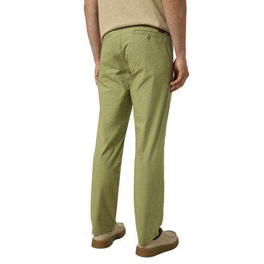 Pantaloni Chino Uomo Claremont Verde retro