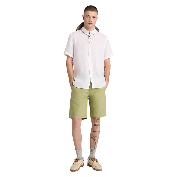 Shorts da Uomo CLAREMONT Chino Verdi