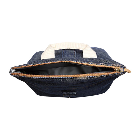 Borsa Portapranzo in Denim Blu scuro