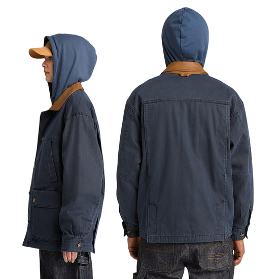 Giacca Field Unisex Wenham in tela Blu scuro modelli