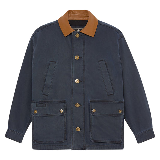 Giacca Field Unisex Wenham in tela Blu scuro