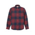 Camicia Uomo Flanella a quadri Rosso